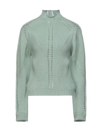 Alberta Ferretti Turtlenecks In Green