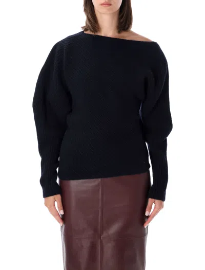 Alberta Ferretti Women's Knit Sweater In Blu