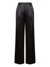 Alberta Ferretti Wide-leg Pants With High Waistpleats In Black