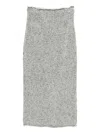 Alberta Ferretti Women Skirt In Gray