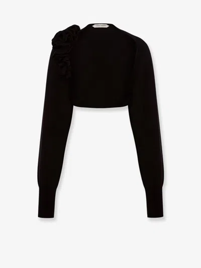 ALBERTA FERRETTI ALBERTA FERRETTI WOMEN WOOL, SILK AND CASHMERE SHRUG