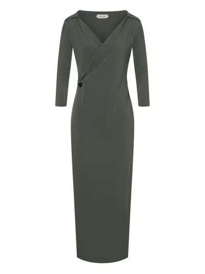 Alberta Ferretti Wool-blend Dress