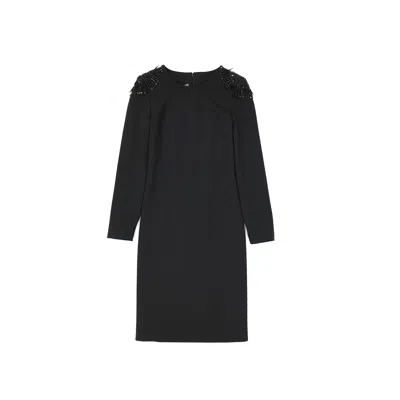 ALBERTA FERRETTI WOOL BLEND DRESS