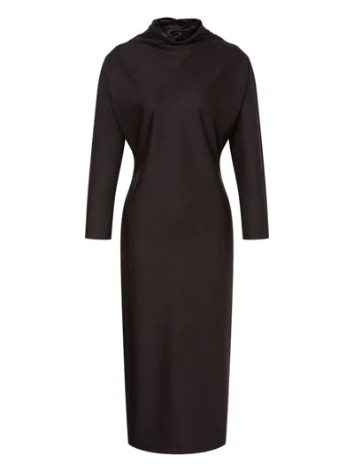 ALBERTA FERRETTI WOOL BLEND DRESS