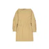 Alberta Ferretti Wool Blend Mini Dress
