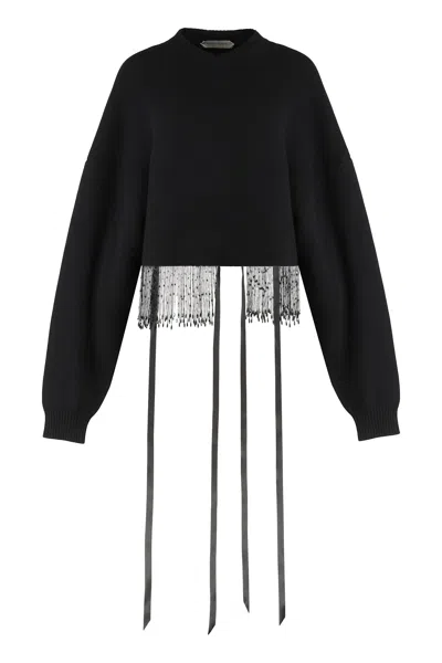 ALBERTA FERRETTI WOOL BLEND SWEATER