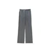 Alberta Ferretti Wool Blend Trousers Women In Gray