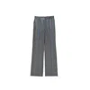 Alberta Ferretti Wool Blend Trousers Women In Gray