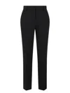 Alberta Ferretti Wool Canvas Trouser