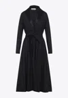 Alberta Ferretti Wool Midi Dress