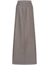 ALBERTA FERRETTI WOOL TWEED LONG SKIRT