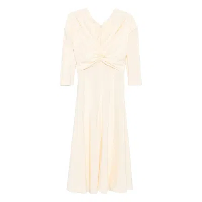 Alberta Ferretti Yellow Dresses - Day Dresses Women In Neutral