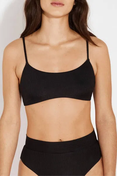 Albertine Alia Bikini Top In Black