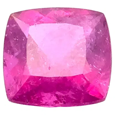 Pre-owned Alberto 5.53 Carat Cushion-cut Natural Rubellite Loose Gemstone In Multi