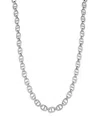 Alberto Amati 14k White Gold Flat Mariner Link Chain Necklace, 18 In White