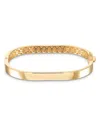 Alberto Amati 14k Yellow Gold Cushion Hinged Bangle Bracelet In Gold