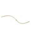 Alberto Amati 14k Yellow Gold Knotted Popcorn Link Bracelet In Gold