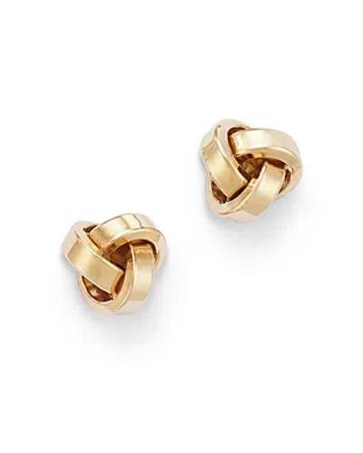 Alberto Amati 14k Yellow Gold Love Knot Stud Earrings