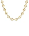 ALBERTO AMATI 14K YELLOW GOLD MARINA LINK CHAIN NECKLACE, 18