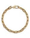Alberto Amati 14k Yellow Gold Mariner Link Chain Bracelet In Gold