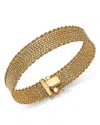 Alberto Amati 14k Yellow Gold Mesh Rope Bracelet In Gold