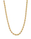 Alberto Amati 14k Yellow Gold Oval Bead Necklace, 18 In Gold