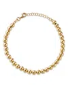 Alberto Amati 14k Yellow Gold Polished Bead Bracelet In Gold