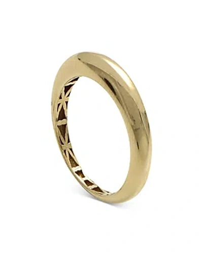 Alberto Amati 14k Yellow Gold Polished Mirror Ring