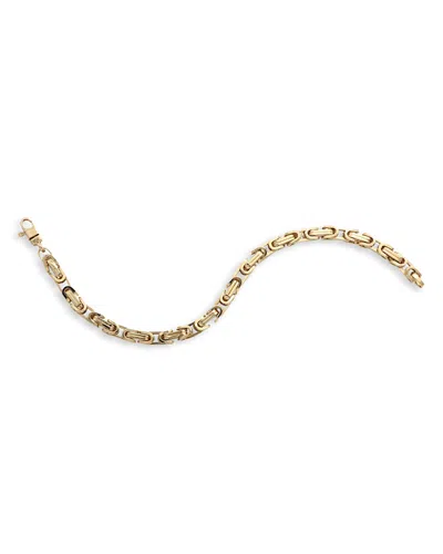 Alberto Amati 14k Yellow Gold Royal Byzantine Link Bracelet