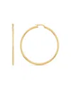 Alberto Amati 14k Yellow Gold Skinny Hoop Earrings In Gold