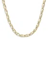 Alberto Amati 14k Yellow Gold Wave Petali Open Link 18 Collar Necklace In Gold