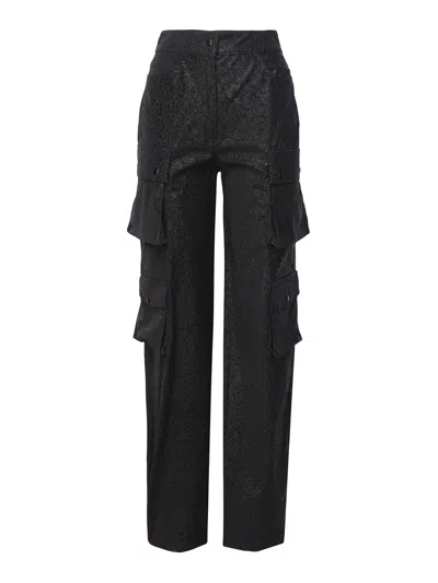 Alberto Audenino Batik Trousers In Black