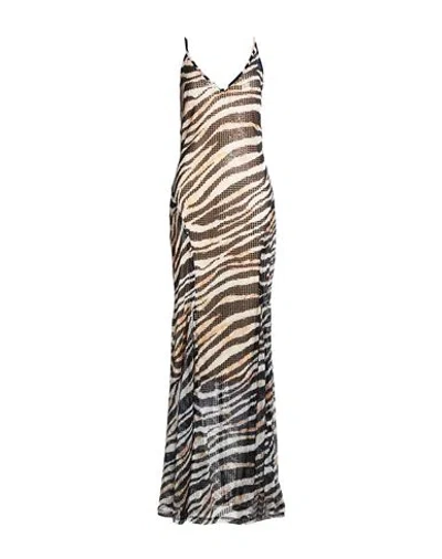 Alberto Audenino Woman Maxi Dress Black Size M Polyester