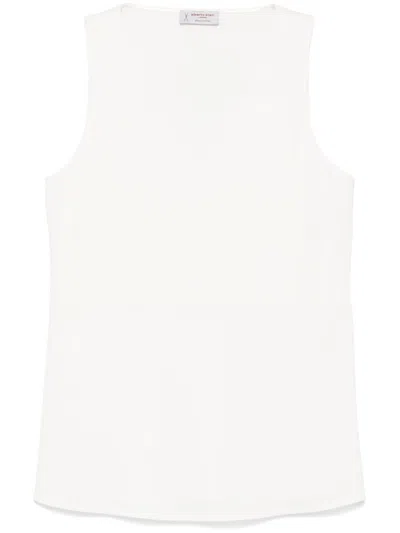 ALBERTO BIANI ALBERTO BIANI - WHITE CREPE VEST