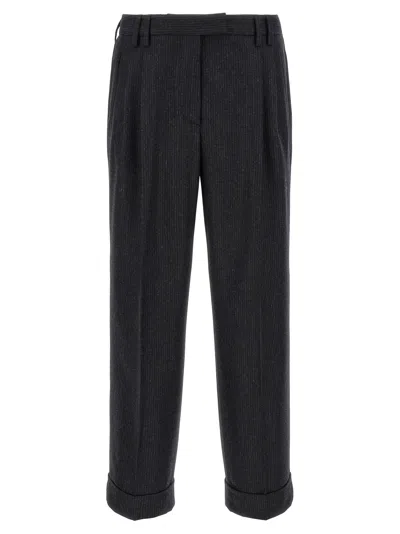 Alberto Biani 'albertino' Pants In Black