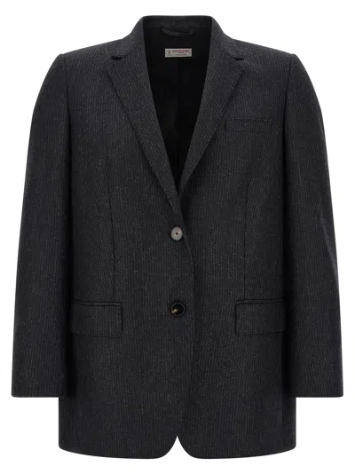 Alberto Biani 'america' Blazer In Gray