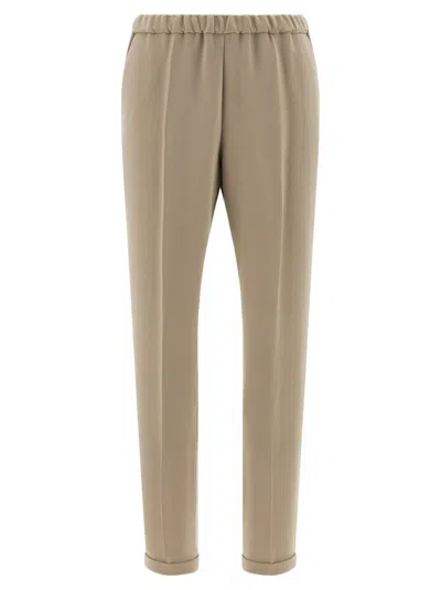 ALBERTO BIANI BEIGE FALL PANTS