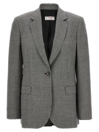 ALBERTO BIANI BLACKWHITE HOUNDSOOTH BLAZER