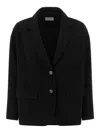 Alberto Biani Two-button Blazer In Black