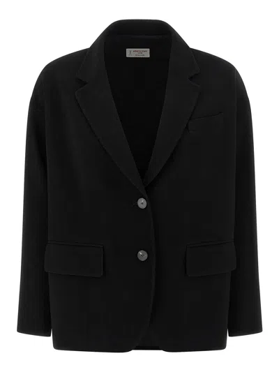 ALBERTO BIANI TWO-BUTTON BLAZER