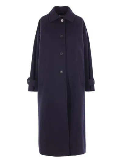 ALBERTO BIANI BUTTON-FASTENING COAT