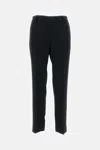 Alberto Biani Cady Elasticated Trousers In Black