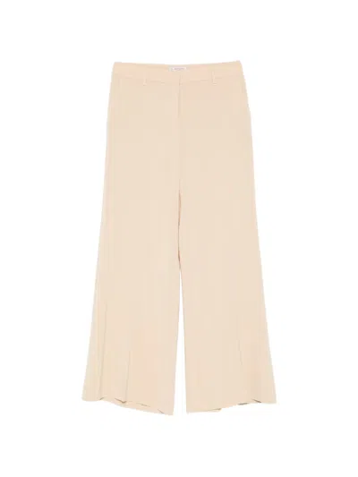 Alberto Biani Cady Trousers In Neutral