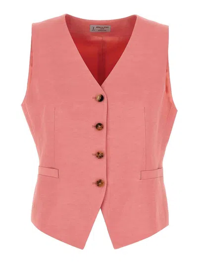 ALBERTO BIANI LINEN VISCOSE VEST