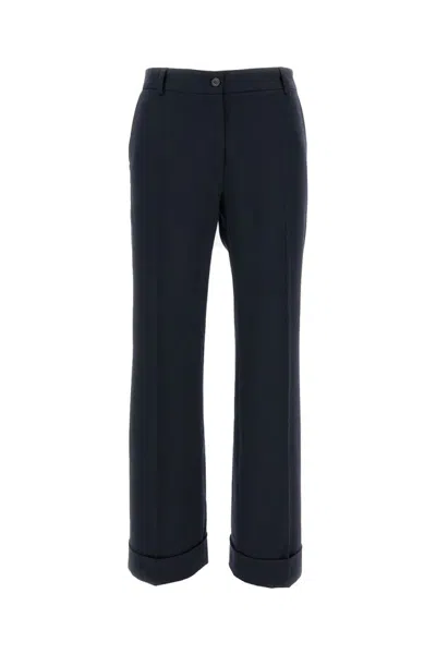 Alberto Biani Charlie Gab Trousers In Blue