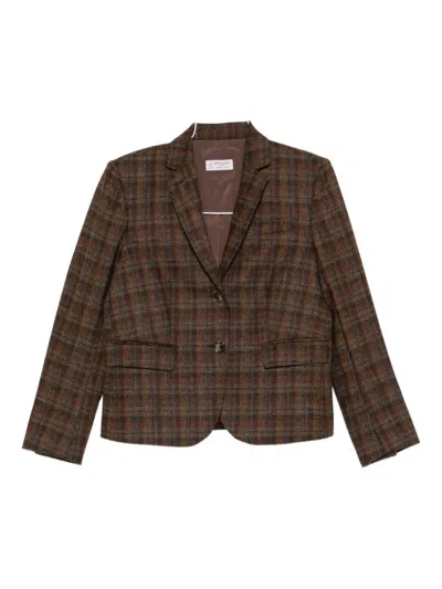 ALBERTO BIANI CHECK JACKET