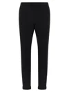 Alberto Biani Stripe Detail Tailored Trousers In Black
