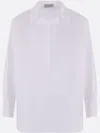 Alberto Biani Cotton Blouse In White