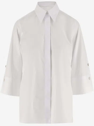 Alberto Biani Cotton Shirt In White