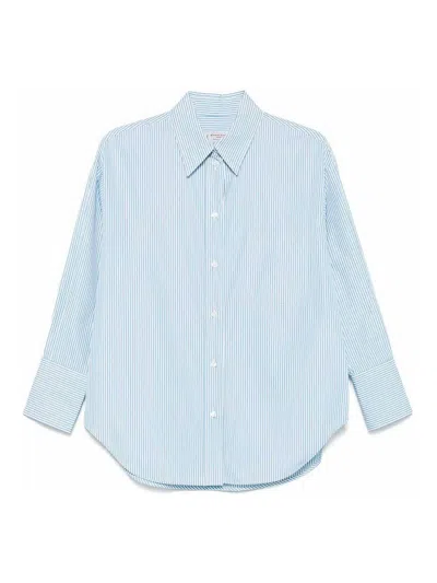 Alberto Biani Cotton Shirt In Blue